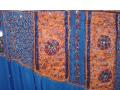 Blue crepe silk lehenga choli /w zari & mirror work (LC3207)