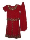 Exquisite georgette lehenga choli w/ stone work (LC3211)