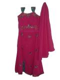 Readymade Lehenga Choli,Kids 4-Piece Pink Lehenga Choli (LC3306)