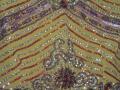 Exquisite gold & pink crepe lehenga choli for girls (LC3602)