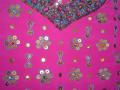 Fuchsia lehenga choli w/ heavy zari & stone work (LC3701)