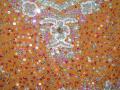 Orange georgette lehenga choli /w heavy work (LC3801)