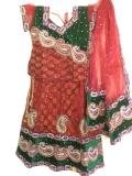 Embellished traditional red lehenga choli (LC45001) Embellished traditional red lehenga choli (LC45001)
