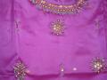 South Indian outfit, Pattu lehenga with sequin work (PV32518)