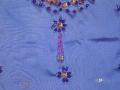 Indian girls outfit, Purple South Indian pattu lehenga (PV34001)
