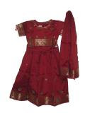 Indian children\'s wear, South Indian pattu lehenga (PV34002) Indian children\'s wear, South Indian pattu lehenga (PV34002)