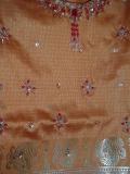 Indian kids wear, South Indian pattu pavada for girls (PV34022)