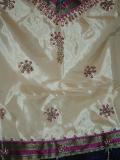Indian kids wear, South Indian pattu pavadai for girls (PV34024)