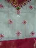 Indian children\'s wear, South Indian pattu lehenga (PV34507)