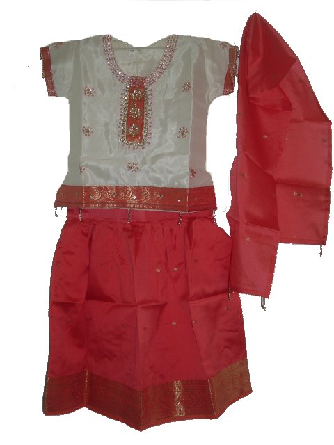 set pavada and blouse