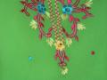 Churidar kameez in georgette w/ embroidery (SS1801)