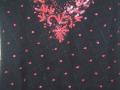 Trendy black & red georgette churidar kurta for girls (SS2020)