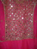 Anarkali/Baby doll style pink churidar kurta for girls (SS3302)