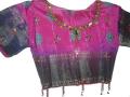 Indian Girls Wear, pink Indian sari for girls (SR40020)