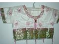 Ready-to-wear traditional Indian silk sari for girls (SR40027)