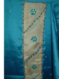 Ready-to-wear blue Indian saree for teenage girls (SR52501)