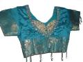 Ready-to-wear blue Indian saree for teenage girls (SR52501)