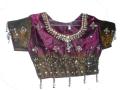 Ready-to-wear magenta silk saree for teenage girls (SR65001)