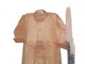 Gold kurta sherwani with gold & black embroidery(KP39003)