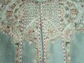 Tea green hand embroidered kurta sherwani (KP65006)