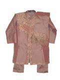 Tell me more about Stunning brown hand embroidered sherwani (KP65007)