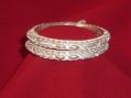 Tell me more about Traditional Indian Silver bangles/kada (SB20001)