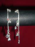 17 gms silver payals/anklets for baby girls.  Length of payal is around 6 inches long. .<br><br><i>Note: Payals come in pairs. The picture shows a pair of payals.</i>