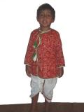 Bandhani Garba Dress for Boys, Dhoti Kurta for Kids (DK20004)