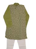 Chikan work kurta pajama in green for kids (KP26501) Chikan work kurta pajama in green for kids (KP26501)