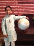 Kids Kurta Pajama, Green Striped Kurta Pajama Outfit (KP35006) Kids Kurta Pajama, Green Striped Kurta Pajama Outfit (KP35006)