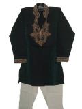 Kids Indian Suit, Boys Sherwani Kurta in Green & Black (KP65015) Kids Indian Suit, Boys Sherwani Kurta in Green & Black (KP65015)