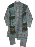 Shaded green tissue kurta with zari work (KP85001) Shaded green tissue kurta with zari work (KP85001)