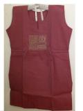 Affordable Indian Red Cotton sleeveless Indian tunic (KRAH1002) Affordable Indian Red Cotton sleeveless Indian tunic (KRAH1002)