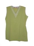 Cotton sleeveless kurti/Indian tunic for women (KRSB10035)