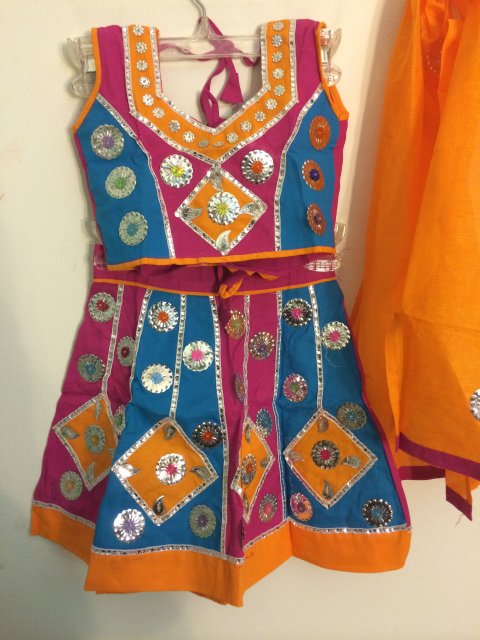 garba dress for small girl