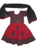 Kids Garba Dress,Black & red traditional Gujarati lacha (GL1106) Kids Garba Dress,Black & red traditional Gujarati lacha (GL1106)