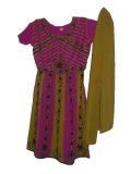 Exquisite crepe lehenga choli for kids w/ stone work (LC3603) Exquisite crepe lehenga choli for kids w/ stone work (LC3603)