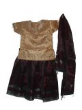 Kids Pavada, Pattu lehenga for 3 to 5 year old girls (PV34018) Kids Pavada, Pattu lehenga for 3 to 5 year old girls (PV34018)