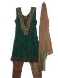 Masakali Churidar,Green Masakali Churidar Suit for Kids (SS2609) Masakali Churidar,Green Masakali Churidar Suit for Kids (SS2609)