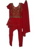 Anarkali Dress for Kids, Designer Red Anarkali Suit (SS3303) Anarkali Dress for Kids, Designer Red Anarkali Suit (SS3303)