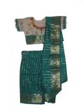 Tell me more about Kids traditional readymade silk saree blouse outfit (SR40028)