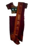 Ready-made Indian silk sari dress for little girls (SR52006) Ready-made Indian silk sari dress for little girls (SR52006)