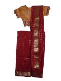 Kids Indian Saree, Readymade festive Sari for Girls (SR52008)