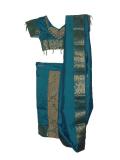 Tell me more about Ready-to-wear blue saree blouse for teenage girls (SR52501)