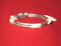 Pair of Indian silver bangles/kada for kids (SB10002) Pair of Indian silver bangles/kada for kids (SB10002)