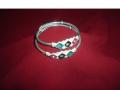 Pair of Indian silver bangles/kada for newborn babies (SB14003) Pair of Indian silver bangles/kada for newborn babies (SB14003)